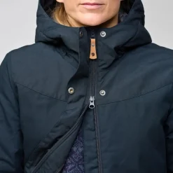 Jacks < Fjällräven Stina Padded Jas Dames - port