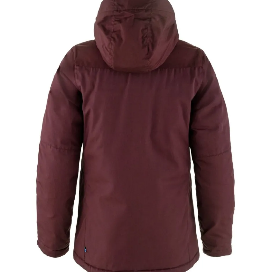 Jacks < Fjällräven Stina Padded Jas Dames - port