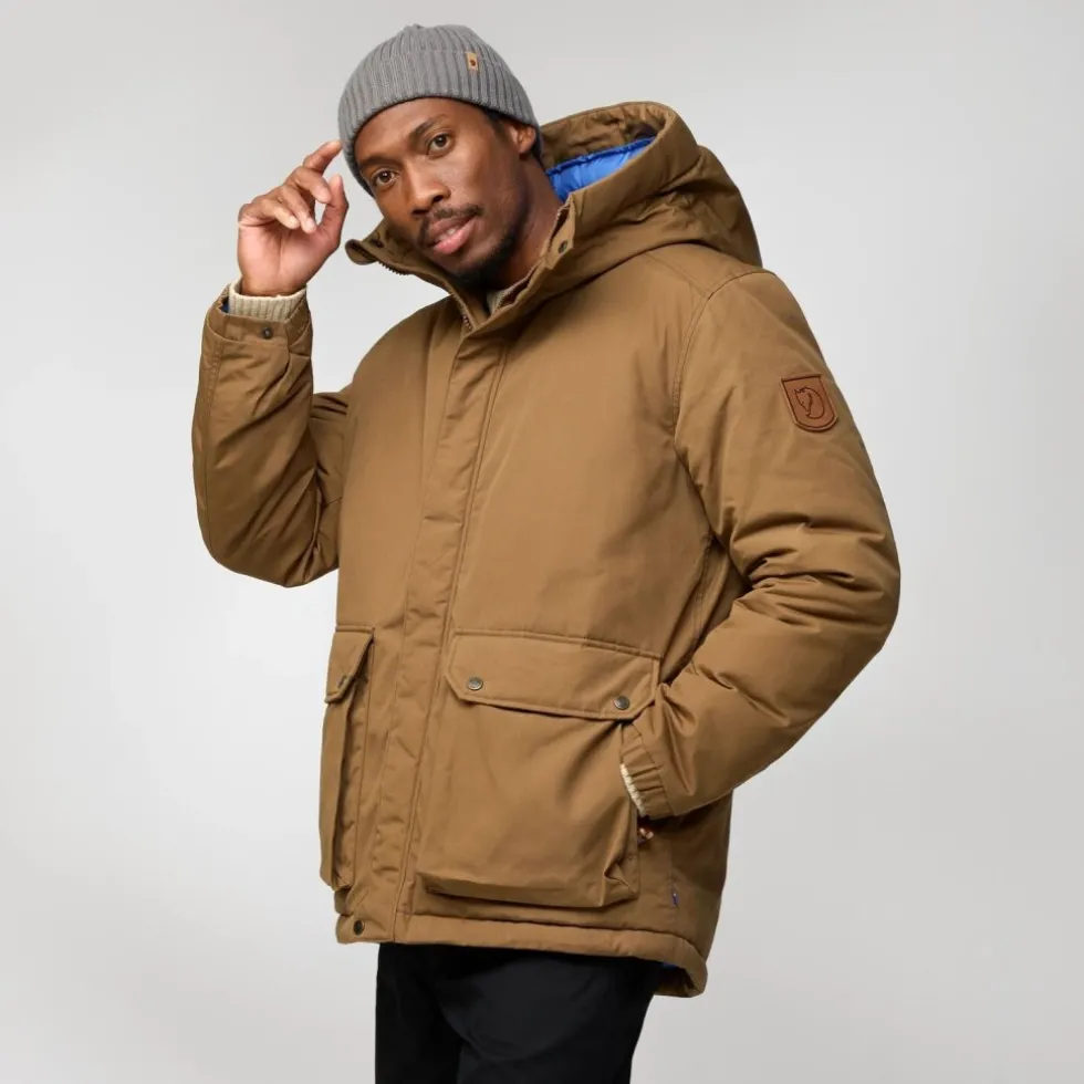 Fjällräven Övik Padded Jas Heren - laurel green