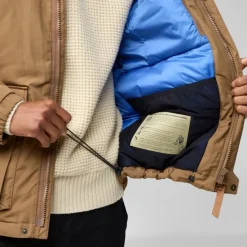 Fjällräven Övik Padded Jas Heren - laurel green