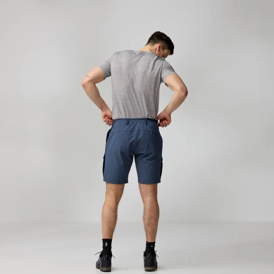 Broeken & Rokken < Fjällräven Abisko Hybrid Trail Shorts Heren - zwart