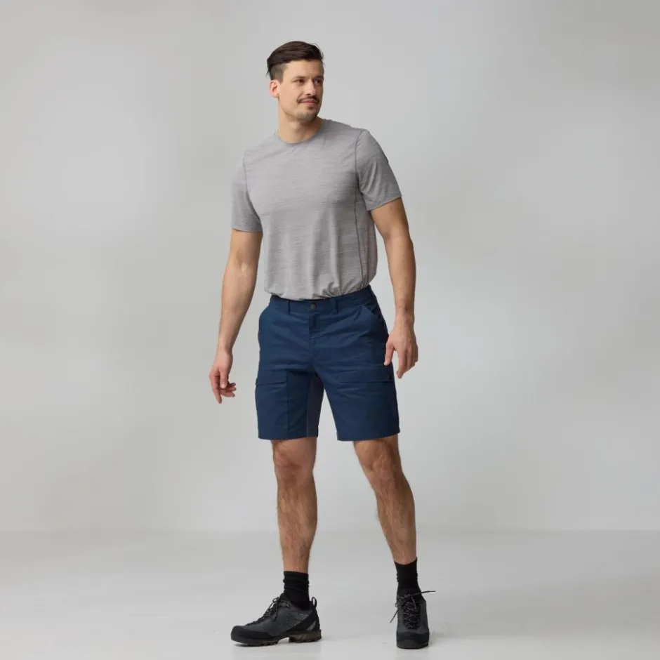 Broeken & Rokken < Fjällräven Abisko Hybrid Trail Shorts Heren - zwart