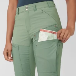 Broeken & Rokken < Fjällräven Abisko Midsummer Broek Dames - Regular - dusty rose