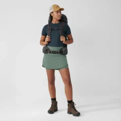 Broeken & Rokken < Fjällräven Abisko Midsummer Skort Dames - patina green