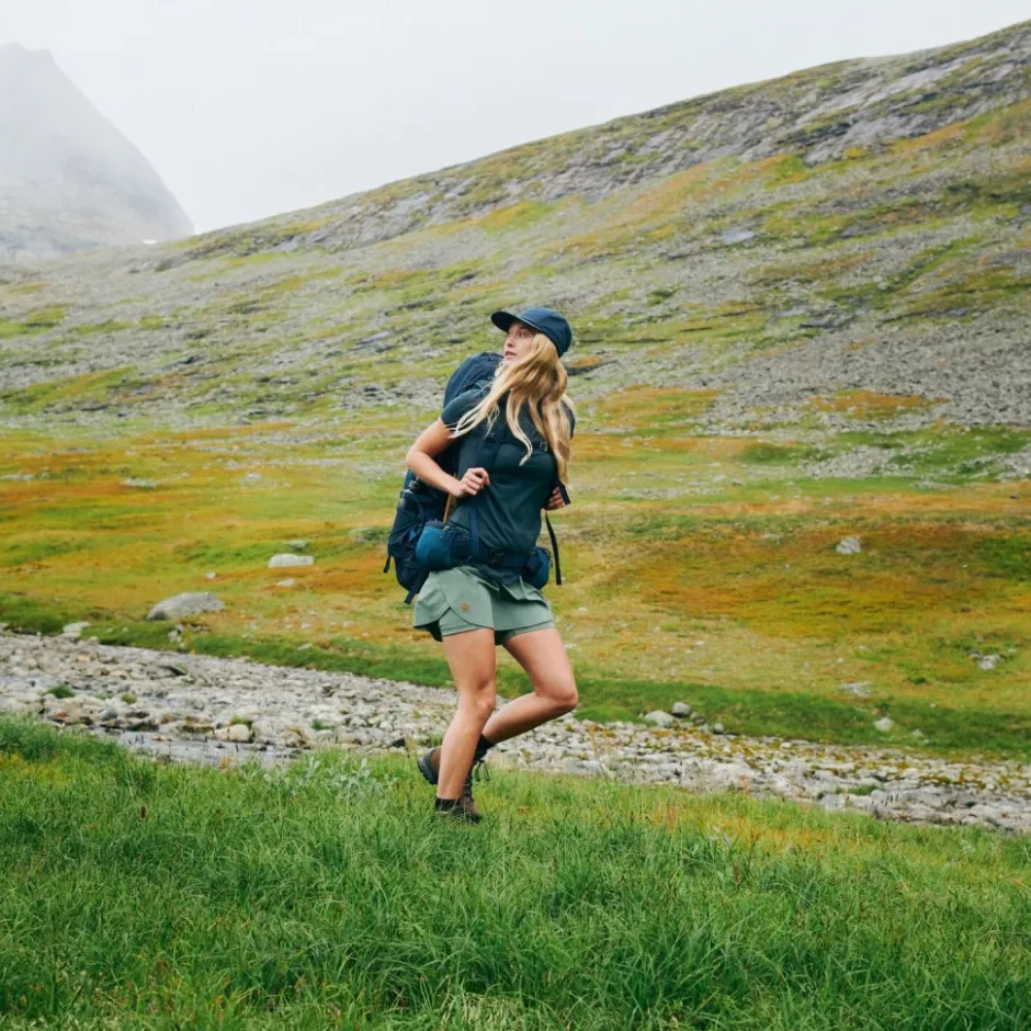 Broeken & Rokken < Fjällräven Abisko Midsummer Skort Dames - patina green