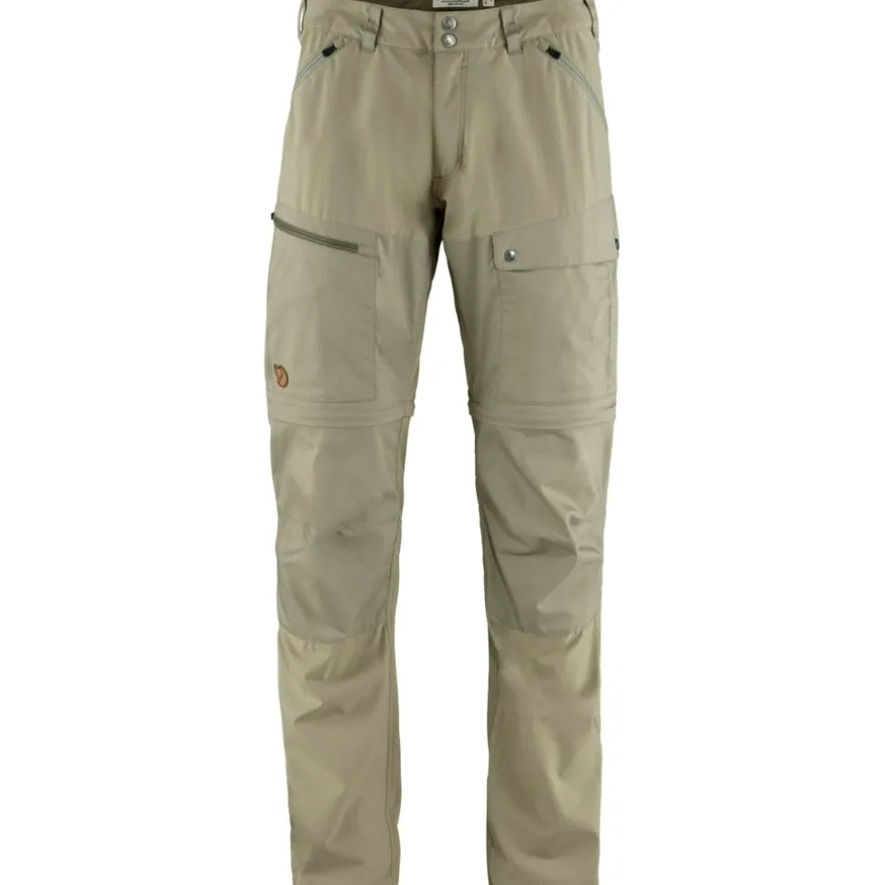 Fjällräven Abisko Midsummer Zip Off Broek Heren - Lang - savanna-light olive