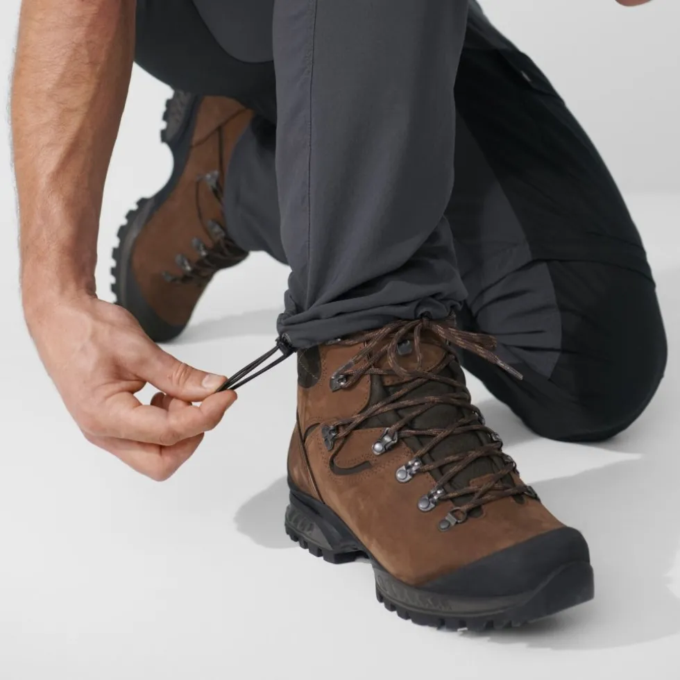 Fjällräven Abisko Midsummer Zip Off Broek Heren - Lang - savanna-light olive
