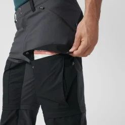 Fjällräven Abisko Midsummer Zip Off Broek Heren - Lang - savanna-light olive