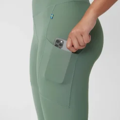 Broeken & Rokken < Fjällräven Abiko Tight Dae - zwart