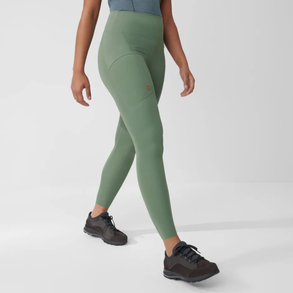 Broeken & Rokken < Fjällräven Abiko Tight Dae - zwart