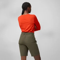 Fjällräven Abisko Trail Stretch Shorts Dames - dark navy