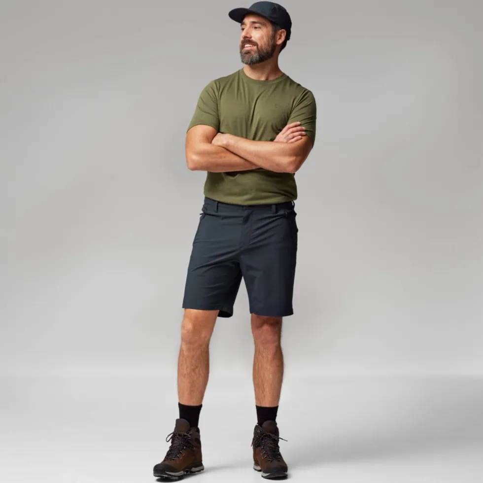 Fjällräven Abisko Trail Stretch Shorts Heren - laurel green