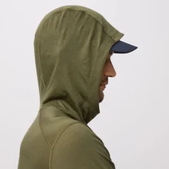 Fjällräven Abisko Wool Hoodie Heren - dark navy