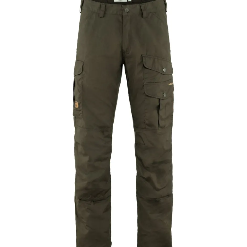 Broeken & Rokken < Fjällräven Barents Pro Broek Heren - dark olive