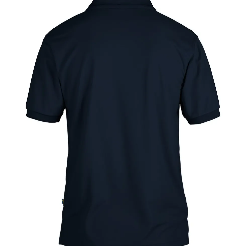 Fjällräven Crowley Piqué Shirt Heren - blueblack