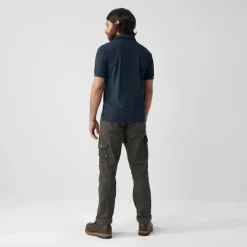 Fjällräven Crowley Piqué Shirt Heren - blueblack