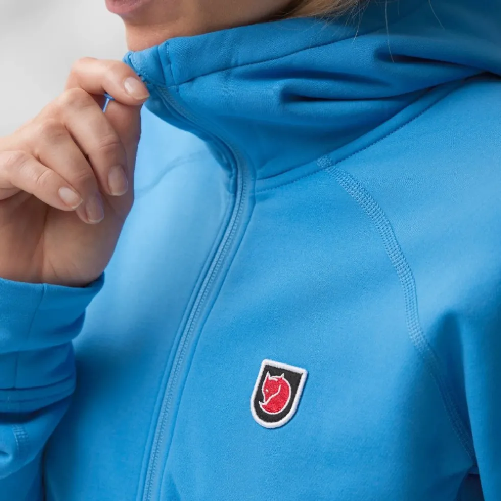 Fjällräven Expedition Fleece Hoodie Dames - UN blue