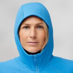 Fjällräven Expedition Fleece Hoodie Dames - UN blue