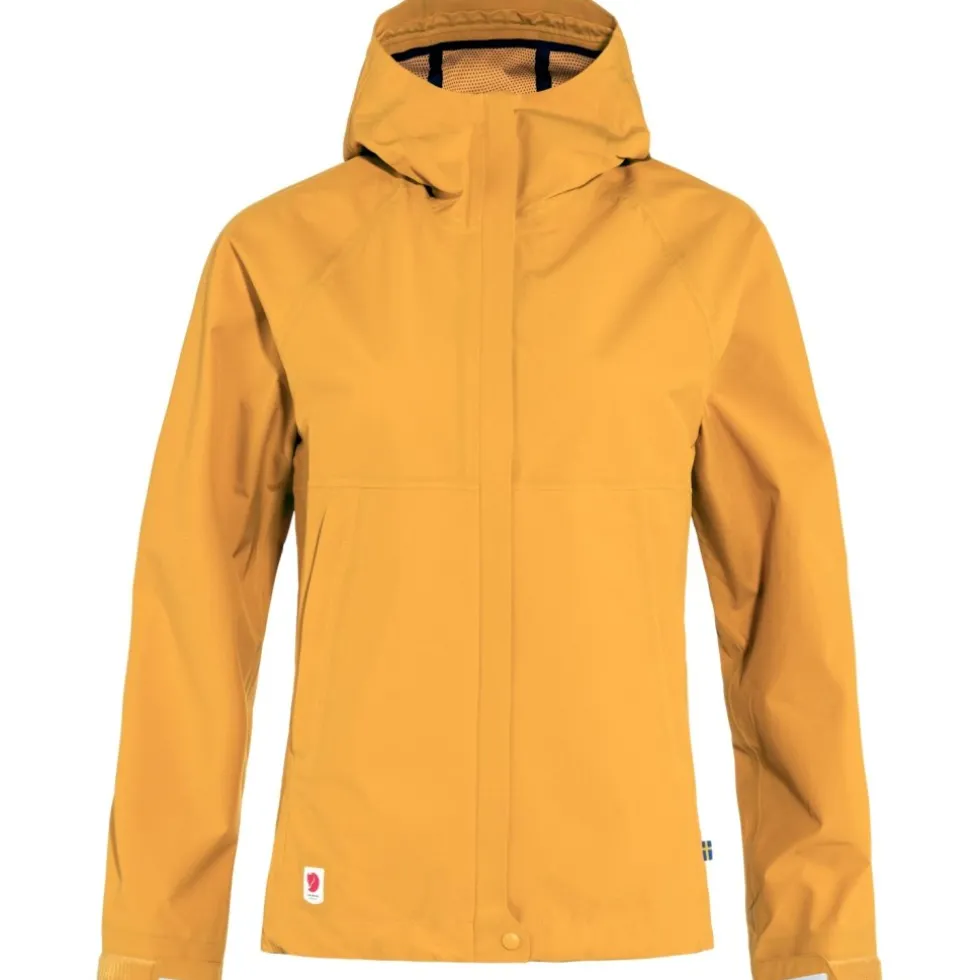 Fjällräven HC Hydratic Trail Jas Dames - mustard yellow
