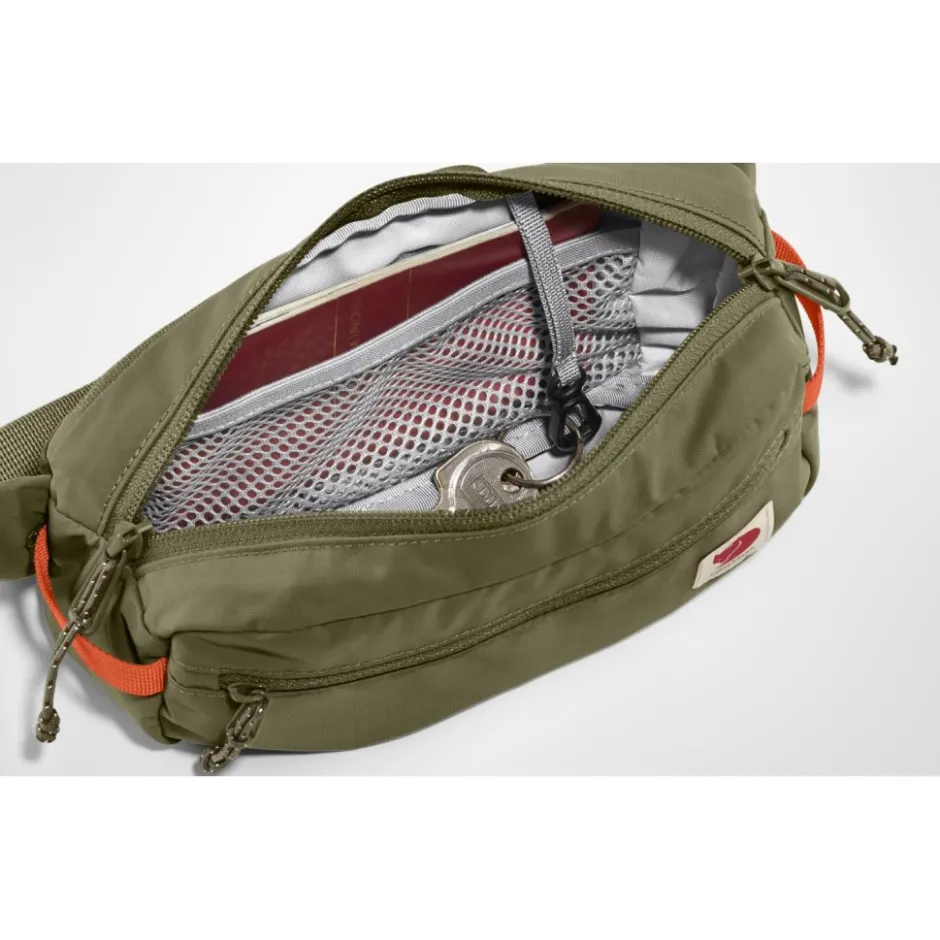 Heuptassen & Drinkgordels < Fjällräven High Coast 1.5L Heuptasje - patina green