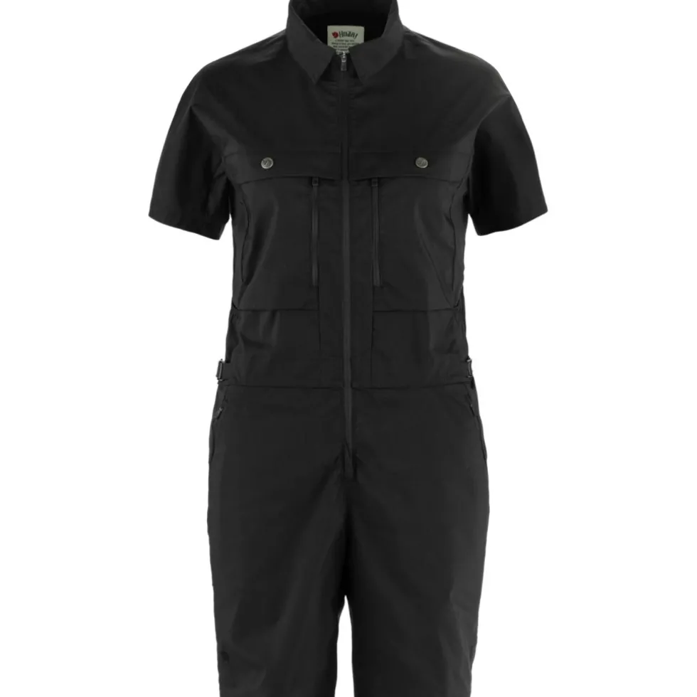Fjällräven Hoja Field Jumpsuit Dames - zwart