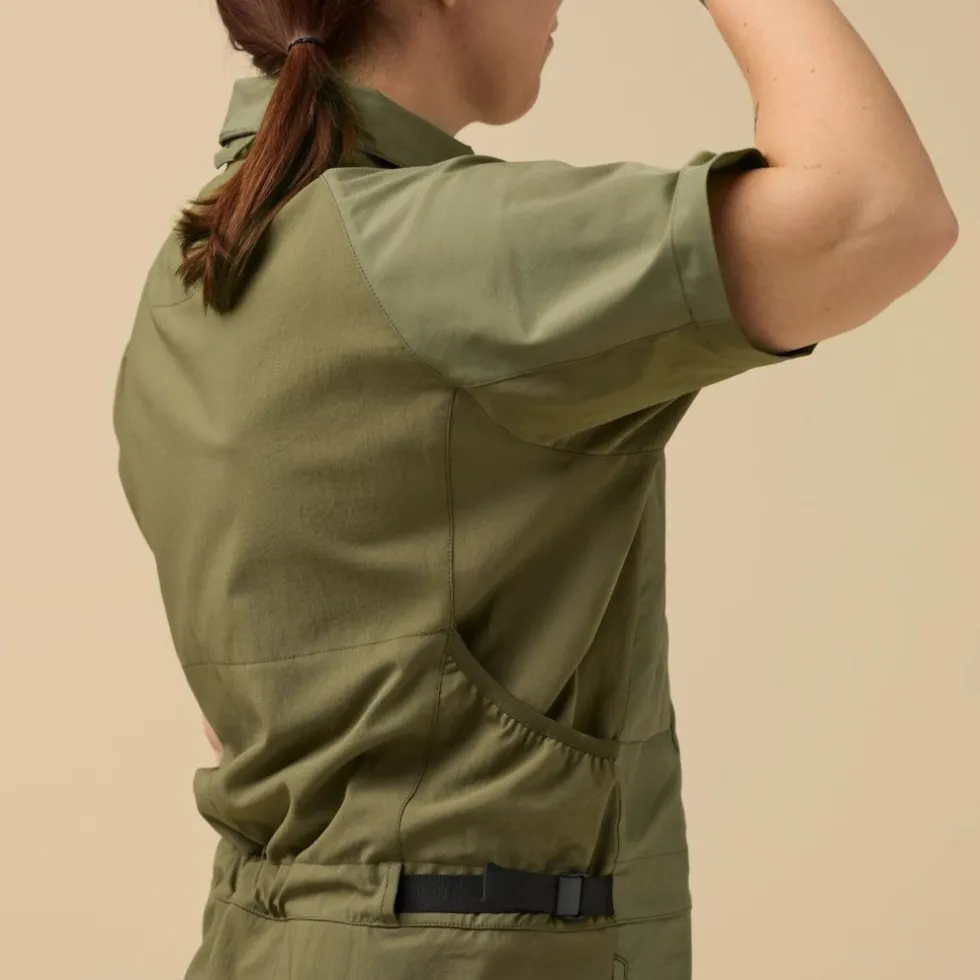 Fjällräven Hoja Field Jumpsuit Dames - groen