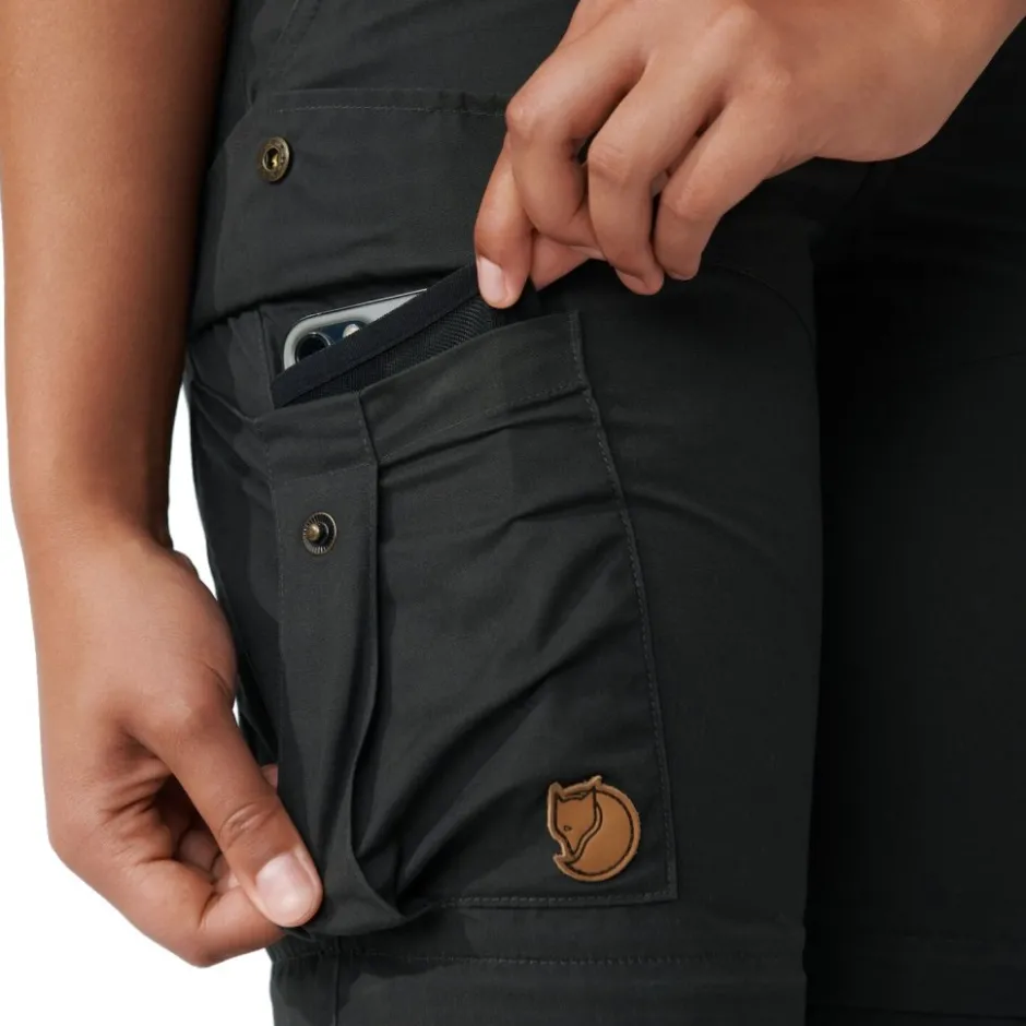 Broeken & Rokken < Fjällräven Karla Pro Zip-Off Broek Dames - bordeaux rood