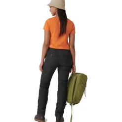 Broeken & Rokken < Fjällräven Karla Pro Zip-Off Broek Dames - bordeaux rood