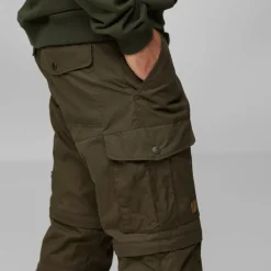 Fjällräven Karl Pro Zip Off Broek Heren - dark grey