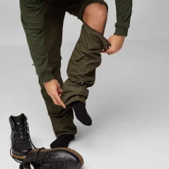 Fjällräven Karl Pro Zip Off Broek Heren - dark grey