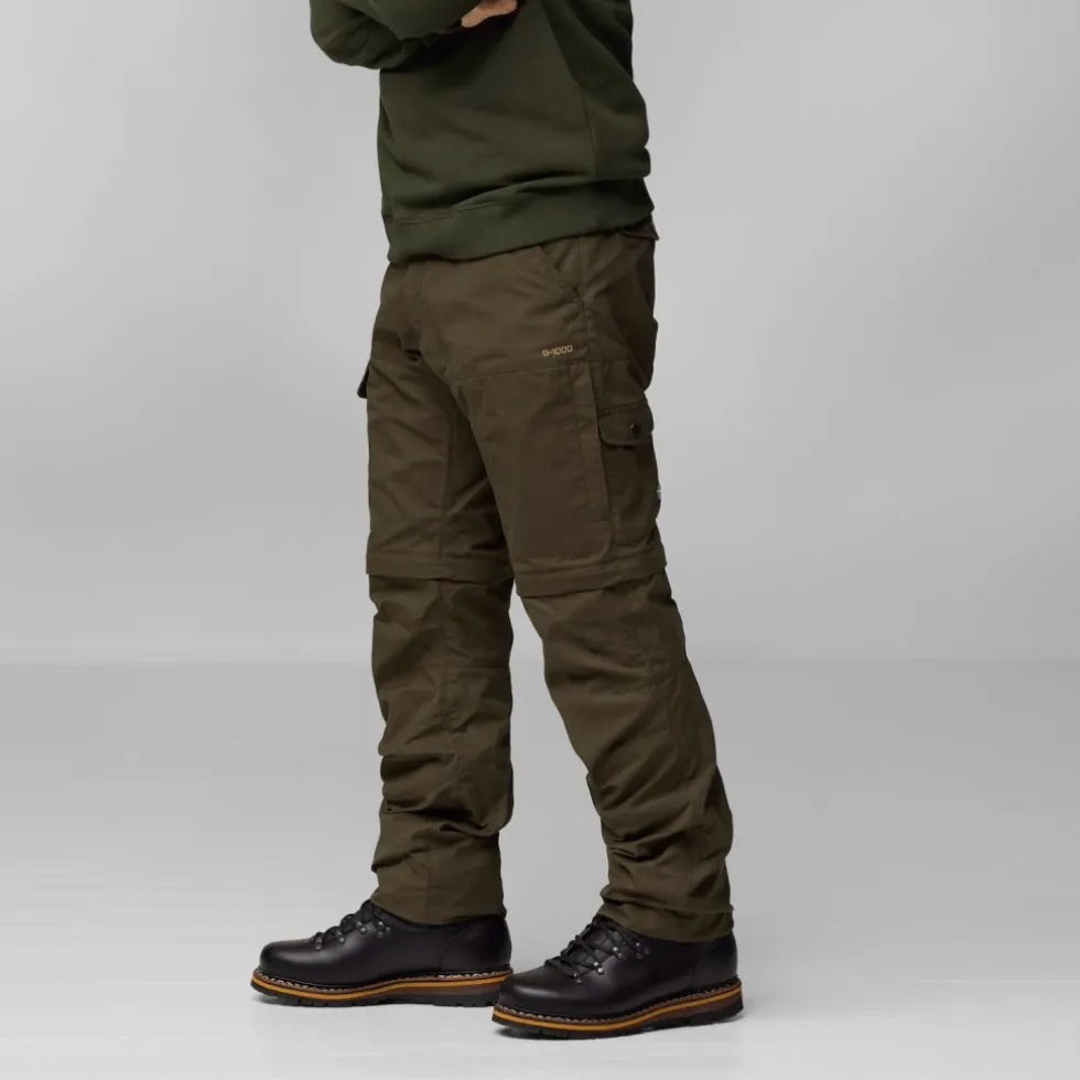 Fjällräven Karl Pro Zip Off Broek Heren - dark grey