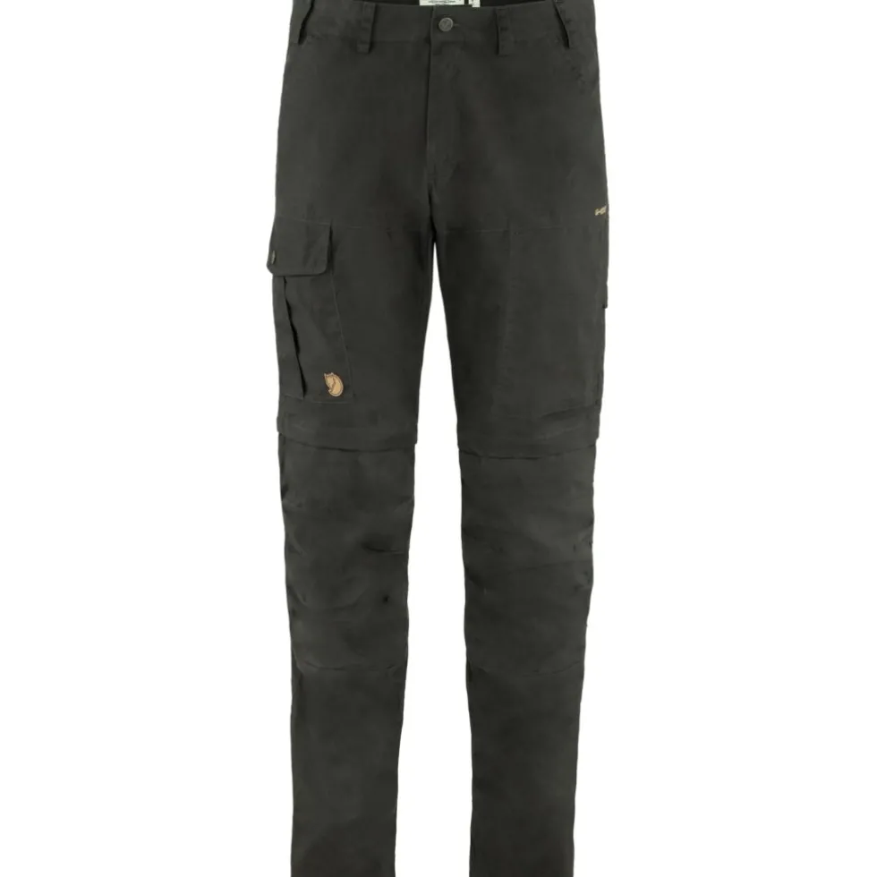 Fjällräven Karl Pro Zip Off Broek Heren - dark grey