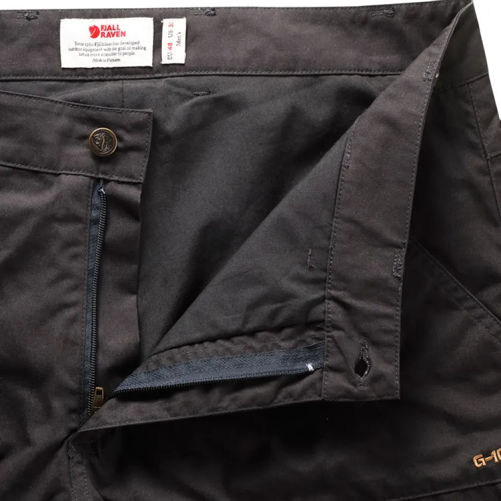 Fjällräven Karl Pro Zip Off Broek Heren - dark grey