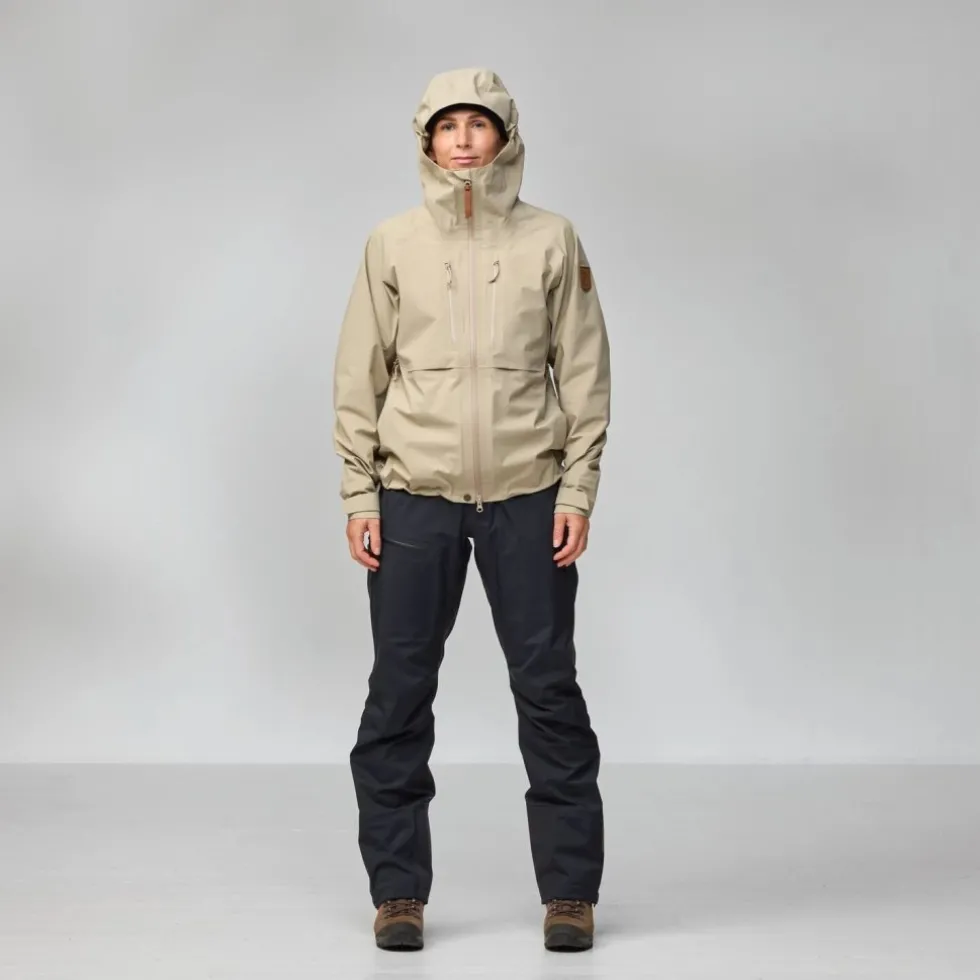 Fjällräven Keb GORE-TEX Jas Dames - fossil