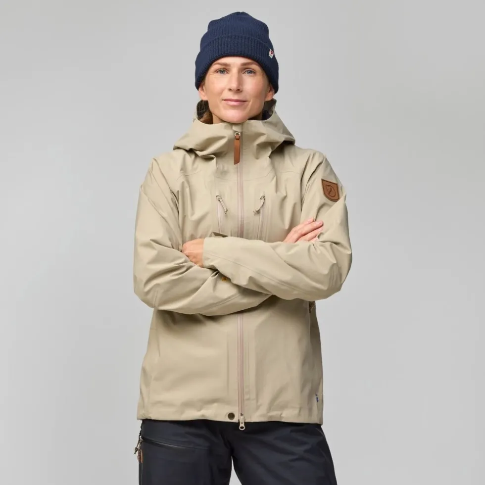 Fjällräven Keb GORE-TEX Jas Dames - fossil