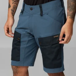 Fjällräven Keb Korte Broek Heren - black/stone grey