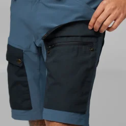 Fjällräven Keb Korte Broek Heren - black/stone grey