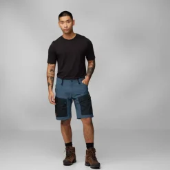 Broeken & Rokken < Fjällräven Keb Korte Broek Heren - zwart-zwart