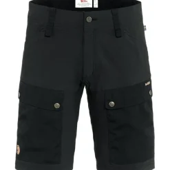 Broeken & Rokken < Fjällräven Keb Korte Broek Heren - zwart-zwart