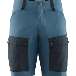 Fjällräven Keb Korte Broek Heren - dark navy/uncle blue