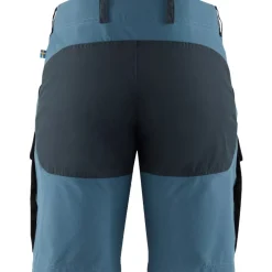 Fjällräven Keb Korte Broek Heren - dark navy/uncle blue