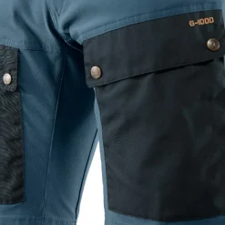 Fjällräven Keb Korte Broek Heren - dark navy/uncle blue