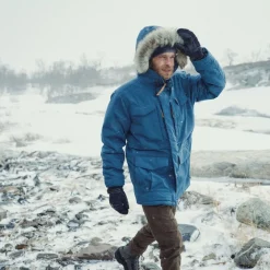 Fjällräven Nuuk Polar Parka Heren - mountain blue