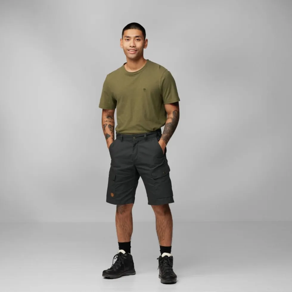 Fjällräven Ruaha Korte Broek Heren - dark navy