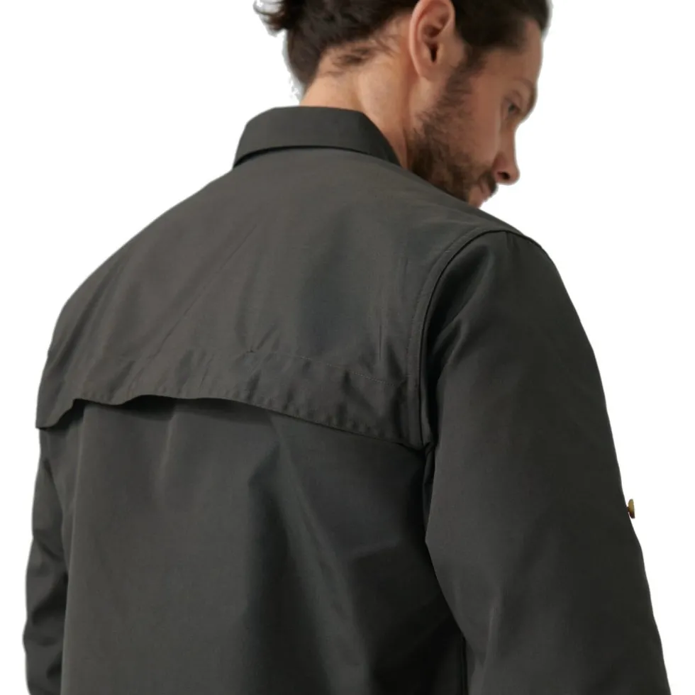 Fjällräven Singi Trekking Hemd met lange Mouwen Heren - mountain blue