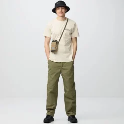 Fjällräven Vardag Pocket Schoudertas - Klein - poppy pink-khaki dust