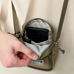 Fjällräven Vardag Pocket Schoudertas - Klein - poppy pink-khaki dust