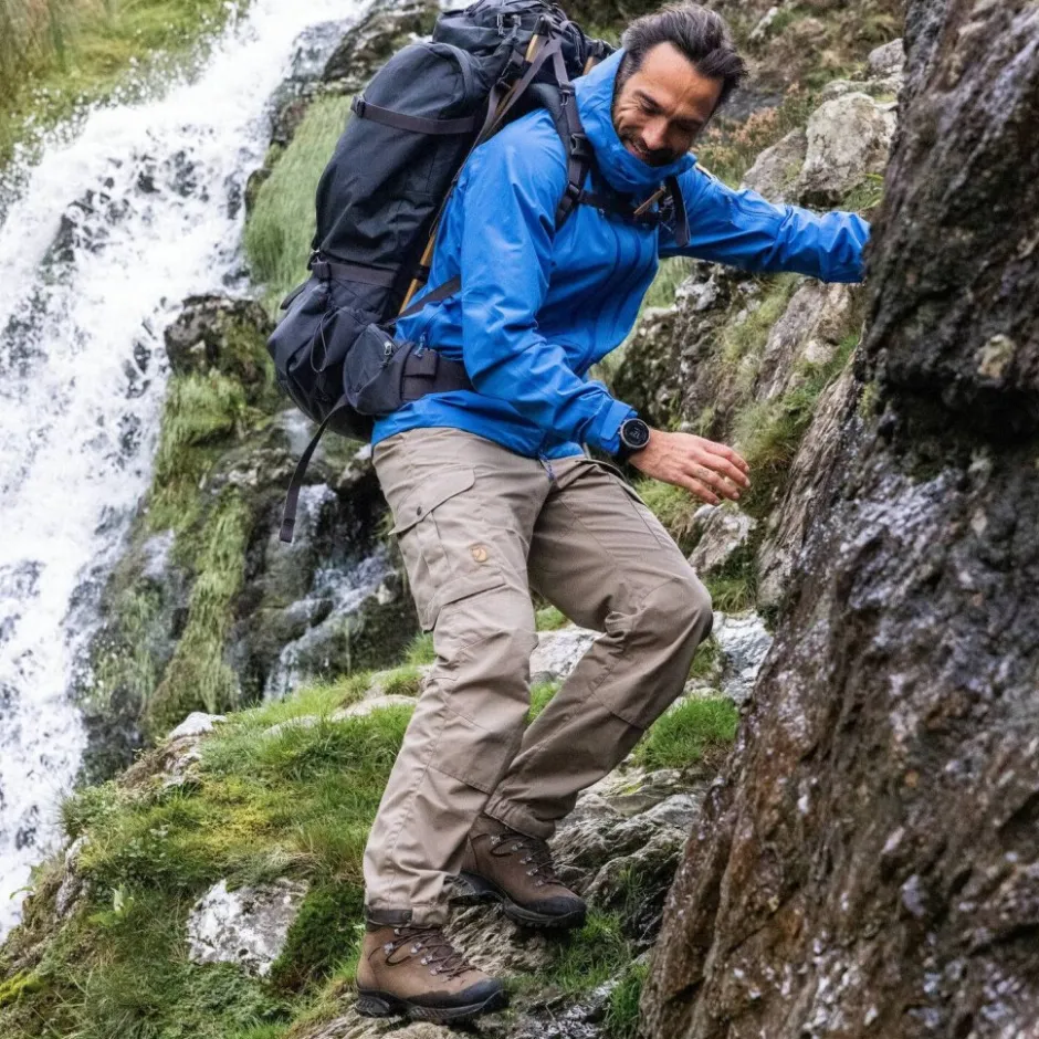 Broeken & Rokken < Fjällräven Vidda Pro Broek Heren - Regelmatig - suede brown