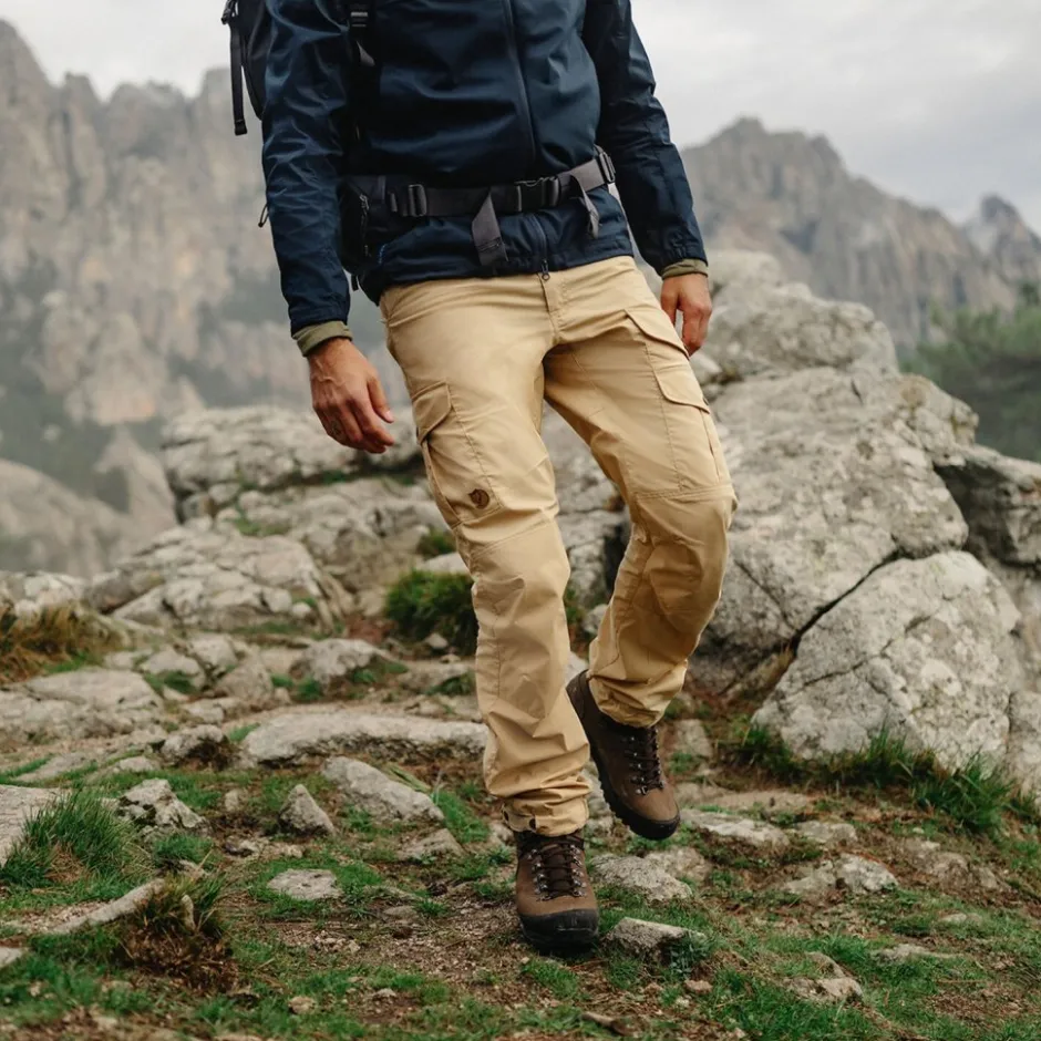 Broeken & Rokken < Fjällräven Vidda Pro Lite Broek Heren - Regular - dark grey