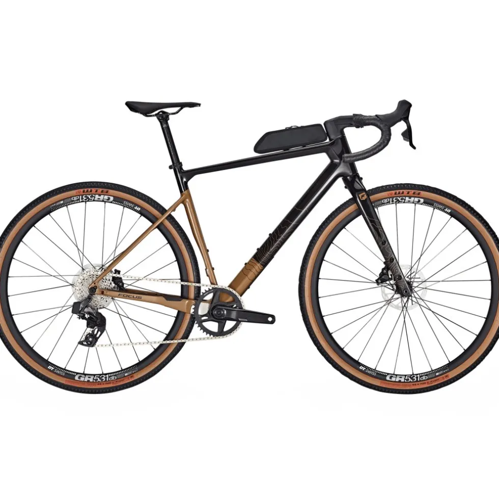 FOCUS ATLAS 8.0 - Classified - Carbon Gravel Bike - 2025 - carbon raw glossy / goldrush glossy